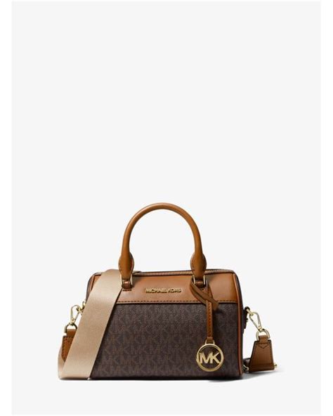 michael kors jet set tote brown small|Michael Kors jet set duffle.